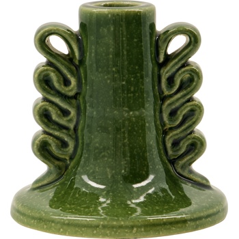House Doctor Diva Свещник за класическа свещ, 9, 5 см, зелен (900000491)