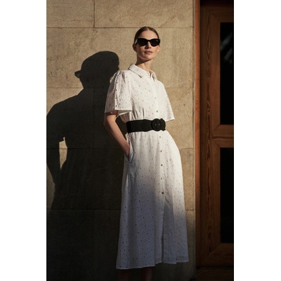 Moodo Бели рокли Madeira Moodo | Byal | ЖЕНИ | XS