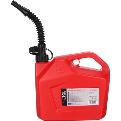 Sixtol Kanystr plastový Mechanic Fuel Canister Red 5 l