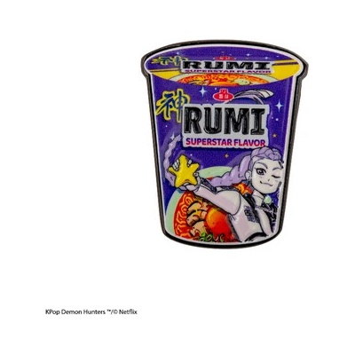 K-Pop Demon Hunters - Rumi Superstar Flavor Noodles Pin, CR3126