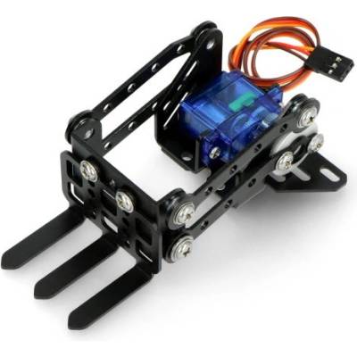 DFRobot micro: Maqueen Mechanic Forklift - мотокар с вилица и серво (DFR-19011)
