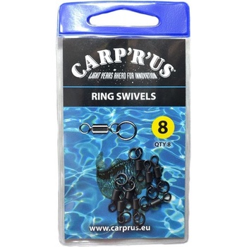CARP´R´US Obatlíky s koužkem Ring Swivel veľ.8
