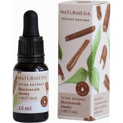 Naturmeda Škorica cejlónska Tetra bylinný extrakt 15 ml