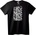 NOONEBRAND Тениска Давай Любов, Получавай Любов, Повтаряй - 2XL, Black