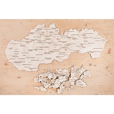 PDK2 Puzzle v drevenej krabičke - Slovensko - Jaskyne a prírodné úkazy