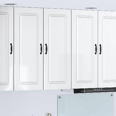 vidaXL Панел за миялна машина Kalmar Лъскаво бяло 80 x 31 x 100 см (884798)