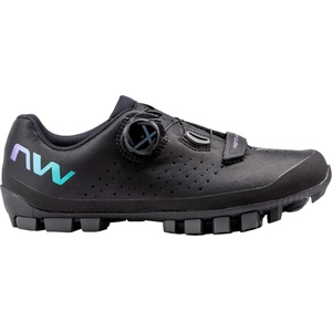 Northwave Дамски обувки за планинско колоездене Northwave Women's Hammer Plus Cycling shoes - Black / Iridescent - размер 39 (EU) (136-0204-0114)