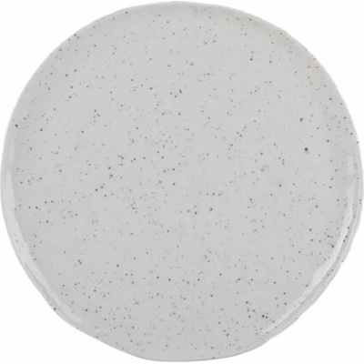 Jídelní talíř Domoletti Stracciatella, H 27,4 cm, hnědá/bílá
