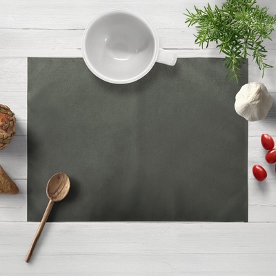 Biante Zamatové prestieranie Velvet Prémium SVP-021 Tmavo sivozelené 30x40cm
