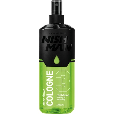 Nishman 3 Caribbean voda po holení 400 ml