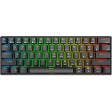 Royal Kludge RK61 RGB Red Switch black