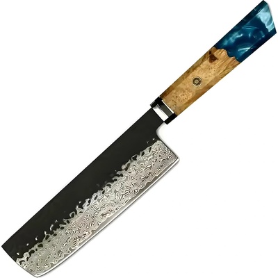 HARAHU Дамаски кухненски нож AI-37595 - Nakiri / Тъмносин KP37595 (AI-37595)