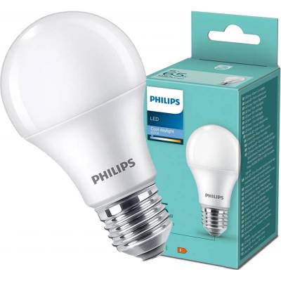 Philips LED žiarovka E27 A60 9W = 65W 950lm 6500K Cold Milk