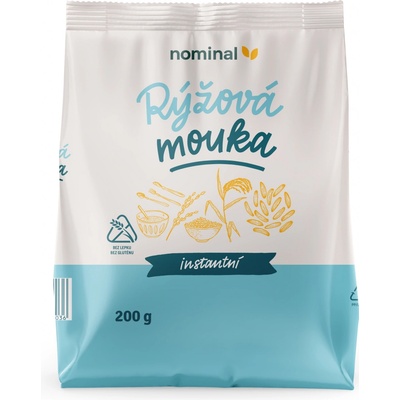NOMINAL Mouka rýžová bezlepková instantní 200 g