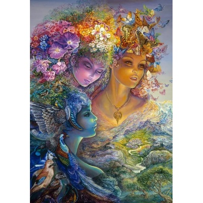 Grafika - Puzzle Josephine Wall: The Three Graces 1000 - 1 000 piese