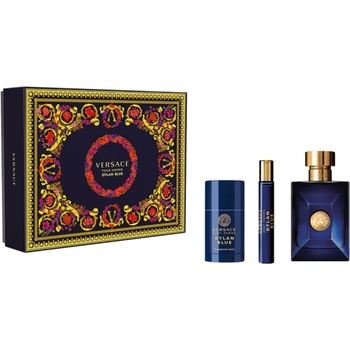 Versace Pour Homme Dylan Blue EDT 100 ml + EDT 10 ml + deostick 75 ml darčeková sada