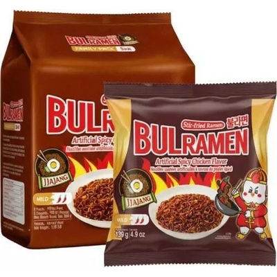 Samyang Bulramen Jjajang Mild Pack 5 x 137,8 g
