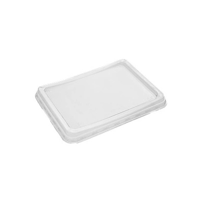 ECOFOL Plastové víčko PET hranaté pro misky 190x144 mm transparentní bal/50 ks