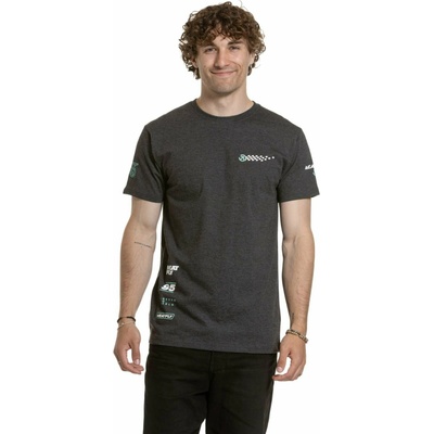 Meatfly мъжка тениска Furious Charcoal Heather | Сива Meatfly | Siv | МЪЖЕ | S