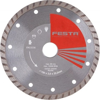 Festa Levior Kotouč diamantový 150 x 2,6 x 22,2 mm 21415