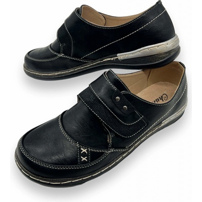 Chunsen Dámské mokasíny černé