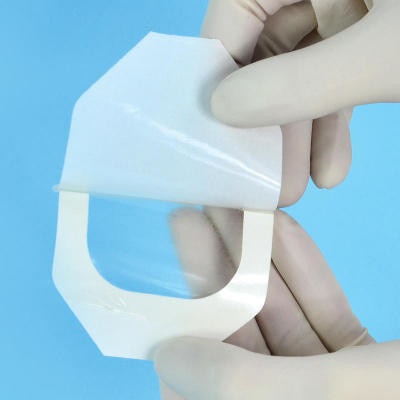 Zarys ElastoDERM I.V. foliové krytí IV kanyly, 5,8 cm x8 cm , sterilní