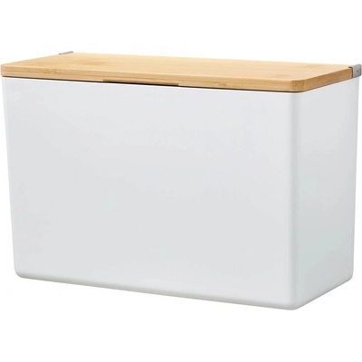 Tesa Úložný box Baboo s vekom XL matná biela bambus 160 x 242 x 102 mm