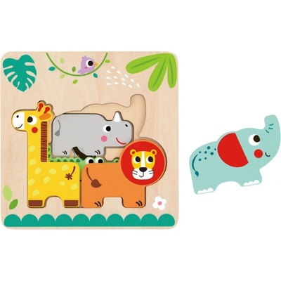 Tooky Toy skládačka zvířátka