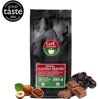 Café Montaña Brazil Fazenda Sertão mletá Espresso 250 g