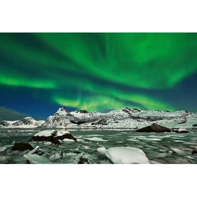 DIMEX ART Флизелинов фототапет северна светлини 375 x 250 см