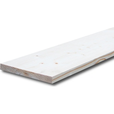 Hoblované prkno AB 21 x 145 x 2100 mm - severský smrk, sušené, opracované
