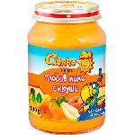 Слънчо пюре плодов микс с круши - 190 г - topcho-online