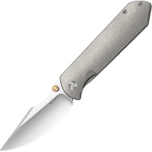 Kizer Harpoon Fold Elmax&Flat Brushed& Stonewash,Ti handle Ki4784A1