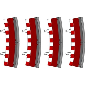 SCX Krajnice s mantinely vnější oblouk R3 ks 4 ks