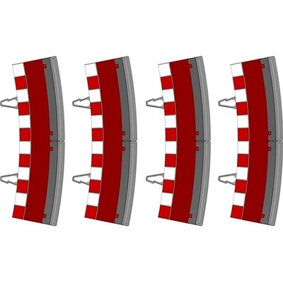 SCX Krajnice s mantinely vnější oblouk R3 ks 4 ks