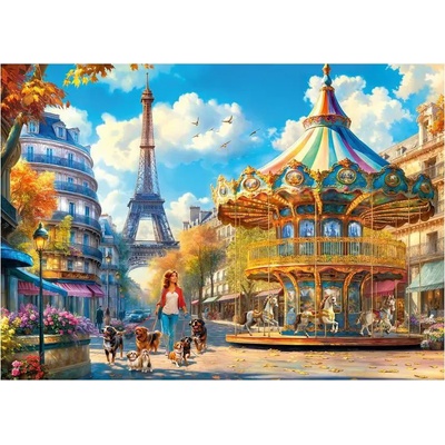 Cherry Pazzi - Puzzle Paris Day Out - 500 piese