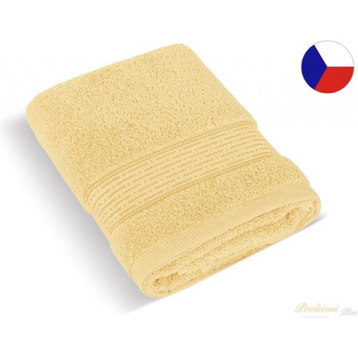 Brotex Froté ručník proužek 450g světle žlutá 50 x 100 cm