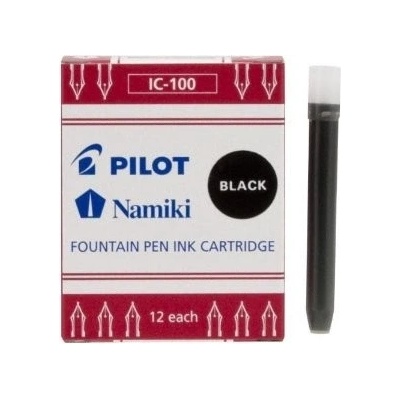 Náplně Pilot IC-100 do plnícího pera Pilot Capless 1003,1004 1006 1008 12 ks modrá