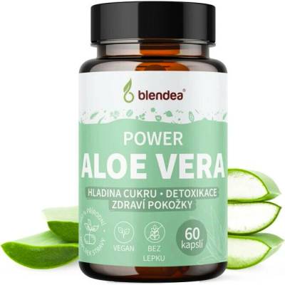 Blendea Aloe Vera kapsuly na udržanie normálnej hladiny cukru v krvi 60 kapsúl