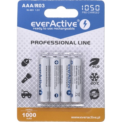 everActive AAA 1050 mAh 4 ks EVHLR03-1050