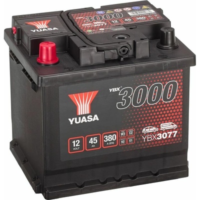 Yuasa YBX3000 12V 45Ah 380A YBX3077