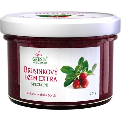 Valdemar Grešík Brusinkový džem 220 g