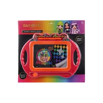 Magnetická kresliaca tabuľka Rainbow high