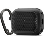 SPIGEN Противоударен Калъф за Apple Airpods Pro 3, Spigen Core Armor Case, Черен (ACS09833)