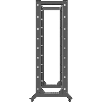 Lanberg open rack 42U 600x800, black (OR01-6842-B)