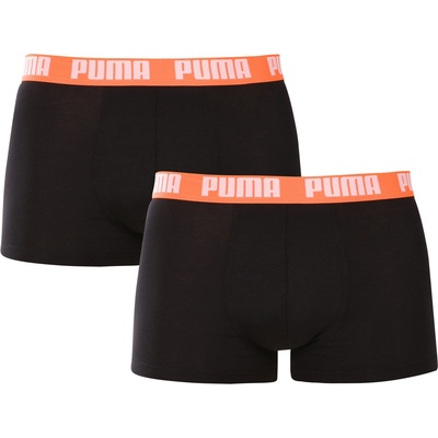 PUMA Пакет от два - мъжки боксерки Puma черни Puma | Cheren Mnogotsveten | МЪЖЕ | XXL