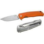 lionSTEEL tre gor / Много здрав джобен нож с дръжка g10 - оранжев (lion0050)