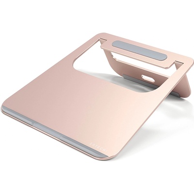 Satechi Aluminium Laptop Stand - преносима алуминиева поставка за MacBook и лаптопи (розово злато)