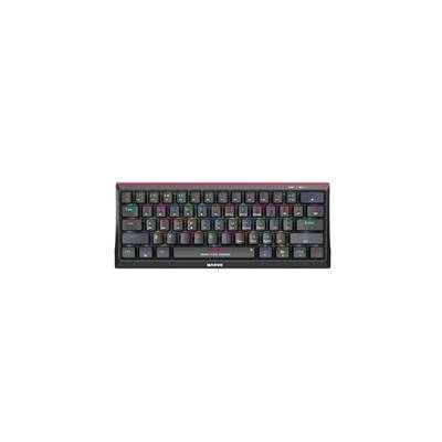 Marvo KG962G EN - R, klávesnice US, herní, mechanická typ drátová (USB), černá, RGB, červené spínače