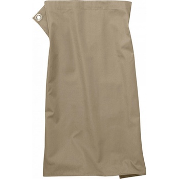 CG Workwear Klasická číšnická zástěra Pizzone se 2 očky Khaki CGW128